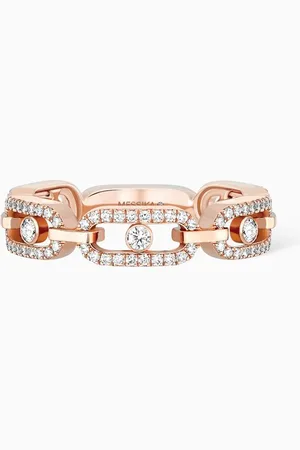 MESSIKA Move Uno Multi Pavé Diamond Ring in 18kt
