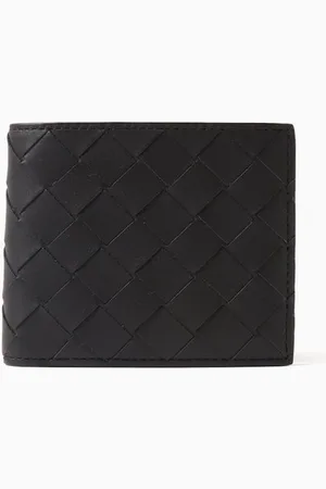 Bottega Veneta Bi-fold Wallet in Intrecciato Leather