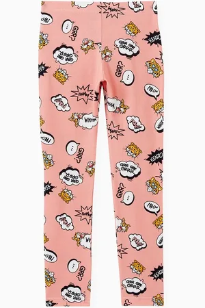 Kenzo Printed Leggings in Cotton Blend