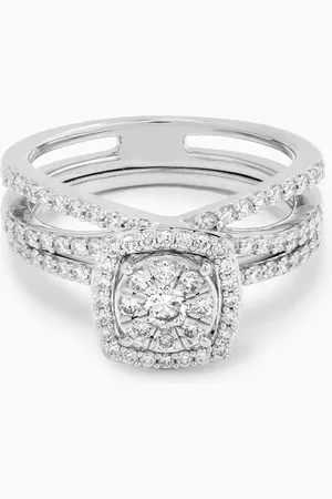 Damas OneSixEight Siempre Diamond Rings in 18kt Gold, Set of 2