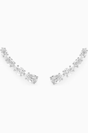 Fergus James Angel Tear Drop Diamond Earrings in 18kt Gold