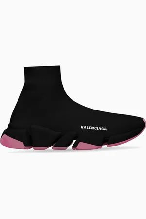 Balenciaga Speed 2.0 Clear Sole Sneakers in Recycled Knit