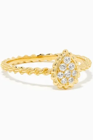 Boucheron Serpent Bohème XS Motif Diamond Ring in 18kt Gold