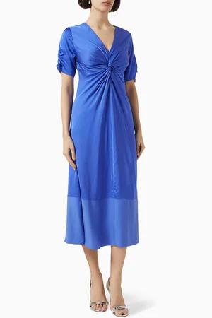DAY Birger et Mikkelsen Eloise Ruched Midi Dress in Viscose