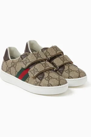 Gucci Toddler Ace Sneakers in Canvas