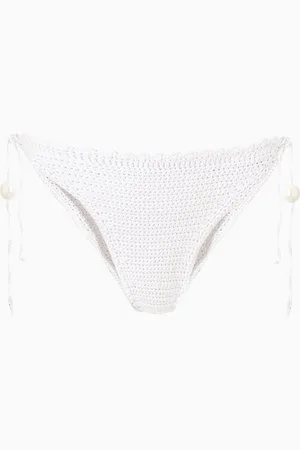 MAGDA BUTRYM Crochet Bikini Briefs in Nylon