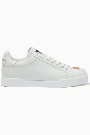 Dolce & Gabbana Portofino DG Sneakers in Leather
