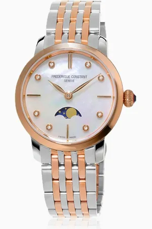 Frederique Constant Slimline Moonphase Bracelet Watch