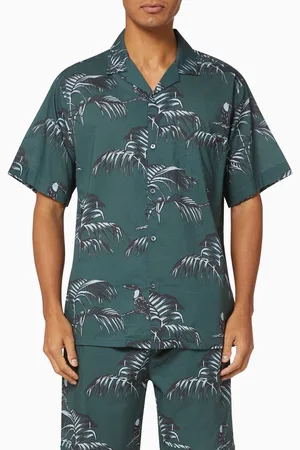Desmond & Dempsey Bocas Cuban Pyjama Shirt