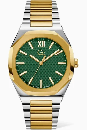 GC Coussin Sleek Quartz Stainless Steel Watch, 42mm