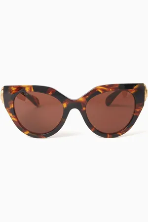 Gucci Havana Sunglasses in Recycled Acetate