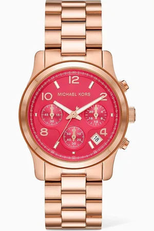 Michael Kors Runway Chronograph Stainless Steel Watch, 38mm
