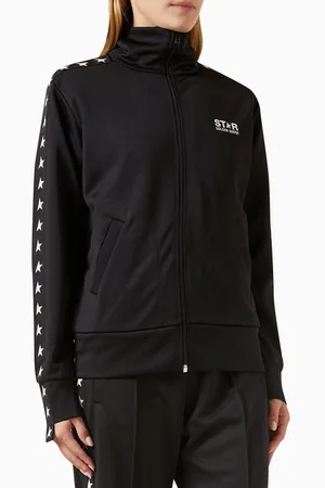 Golden Goose Star Track Jacket in Technical Jersey