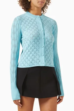 Lanvin Bodycon Cardigan in Knit
