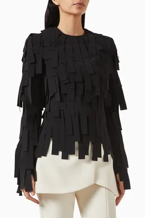 A.W.A.K.E. MODE Rectangle-trim Top