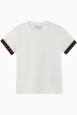 Fendi FF Band Cotton T-Shirt