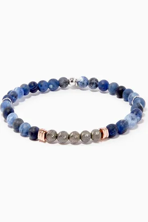 Tateossian Stonehenge Silver Bracelet