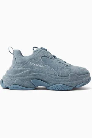 Balenciaga Triple S Sneakers in Denim