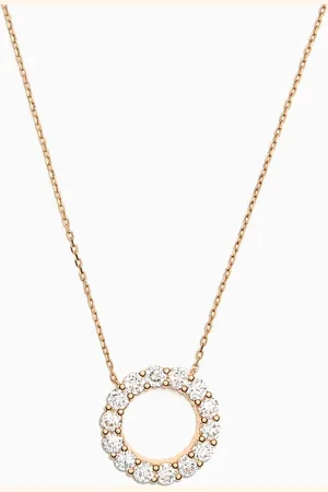 Fergus James Large Circle Diamond Necklace in 18kt Gold