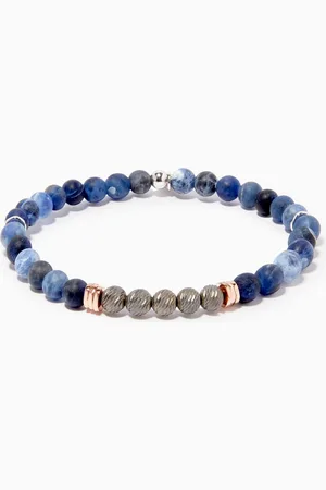 Tateossian Stonehenge Silver Bracelet