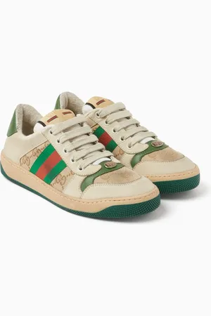 Gucci Screener Sneakers in Leather