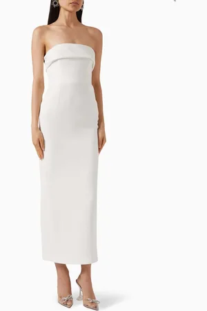 Ilkyaz Ozel Rhea Maxi Dress in Crepe