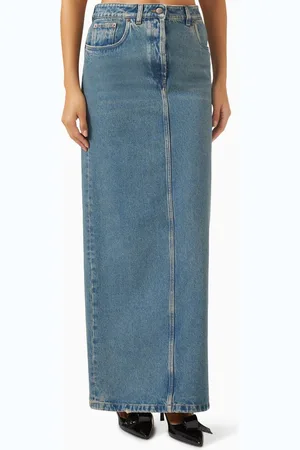 Prada Maxi Skirt in Denim