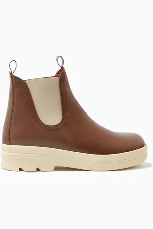 Loro Piana Lakeside Ankle Boots in Calfskin