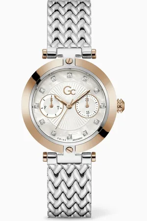 GC Vogue Quartz Stainless Steel Watch, 36.5mm