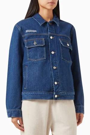 The Pangaia Nettle Denim Jacket