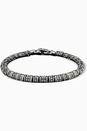David Yurman Pyramid Bead Bracelet in Sterling
