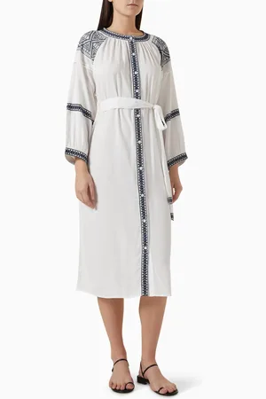 Melissa Odabash Ally Belted Kaftan in Viscose