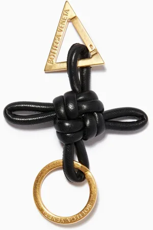 Bottega Veneta Knotted Key Ring in Nappa