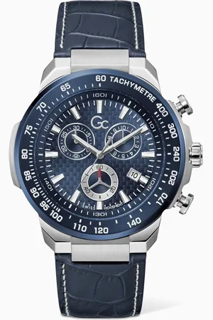 GC First Class Chronograph Stainless Steel Watch, 44mm