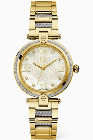 GC Fusion Cable Quartz Stainless Steel Watch, 36.5mm