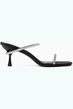 Simkhai Siren Wrap-Around Mules in Leather