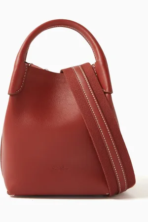 Loro Piana Micro Bale Crossbody Bag in Calfskin