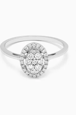 Damas Illusion Cushion Diamond Ring in 18kt Gold