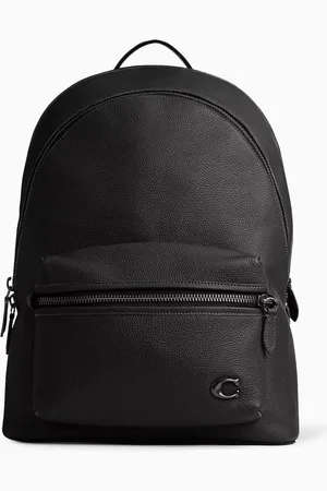 Coach Charter Backpack in Polished Pebble Leather