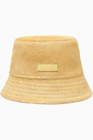 Jacquemus Le Bob Sperone Bucket Hat in Pony-hair