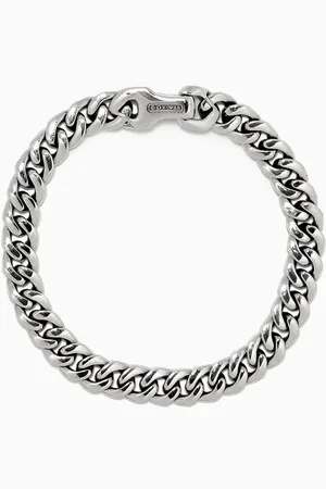 David Yurman Curb Chain Bracelet in Sterling , 8mm
