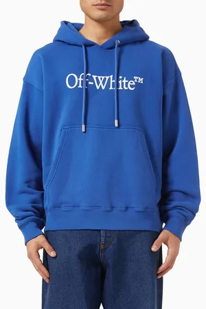 OFF-WHITE Big Bookish Skate Hoodie in Cotton