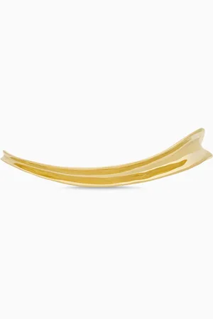 Saint Laurent Torc Necklace in -tone Brass