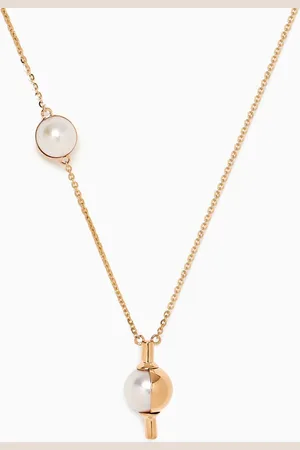 Damas Kiku Glow Pearl Necklace in 18k Gold