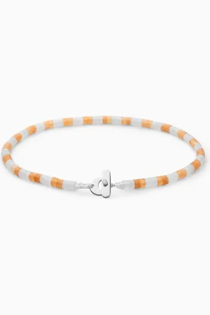 MIANSAI Kai Light Carnelian Bracelet in Sterling Silver