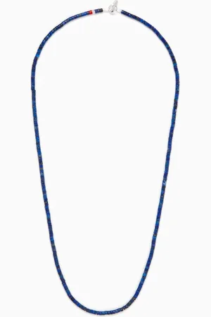 MIANSAI Zane Lapis Necklace in Sterling Silver