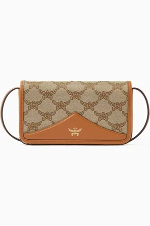 MCM Himmel Lauretos Lanyard Bag