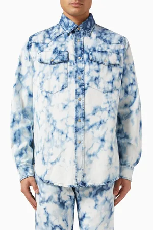 Palm Angels Summer Shirt in Denim