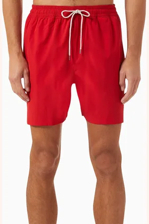 Ralph Lauren Logo Embroidered Swim Shorts