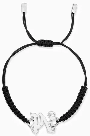 Palm Angels Monogram Bracelet in Cord